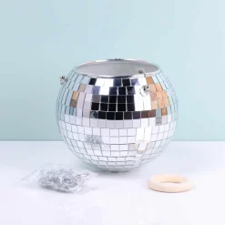 Hangende discobal bloempot