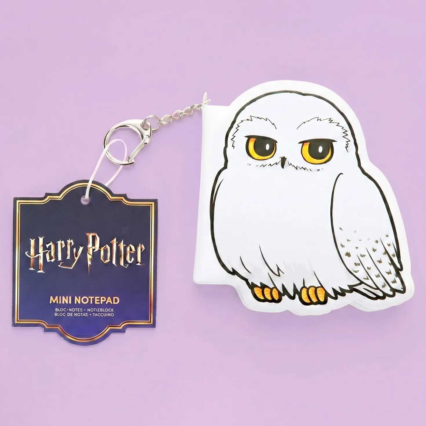 Harry Potter Hedwig notitieboekje en sleutelhanger