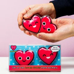 Hart handverwarmers (set van 2)