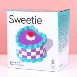 Hartvormig taart opbergpotje