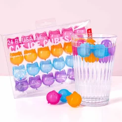 Herbruikbare kat ijsblokjes (set van 24)