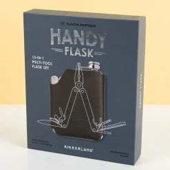 Heupflacon en multitool set