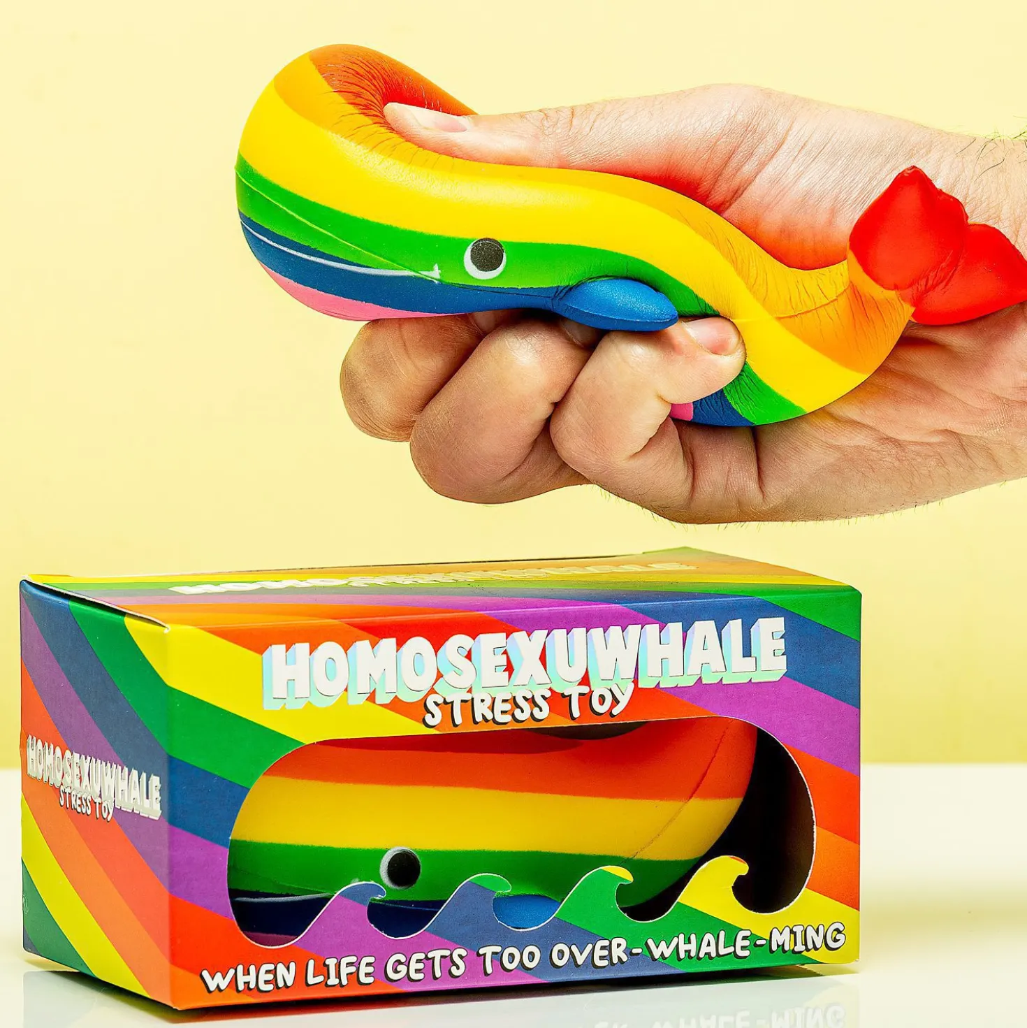 Homosexu-whale stressbal