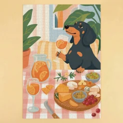 Hondenborrel puzzel (1000 stukjes)