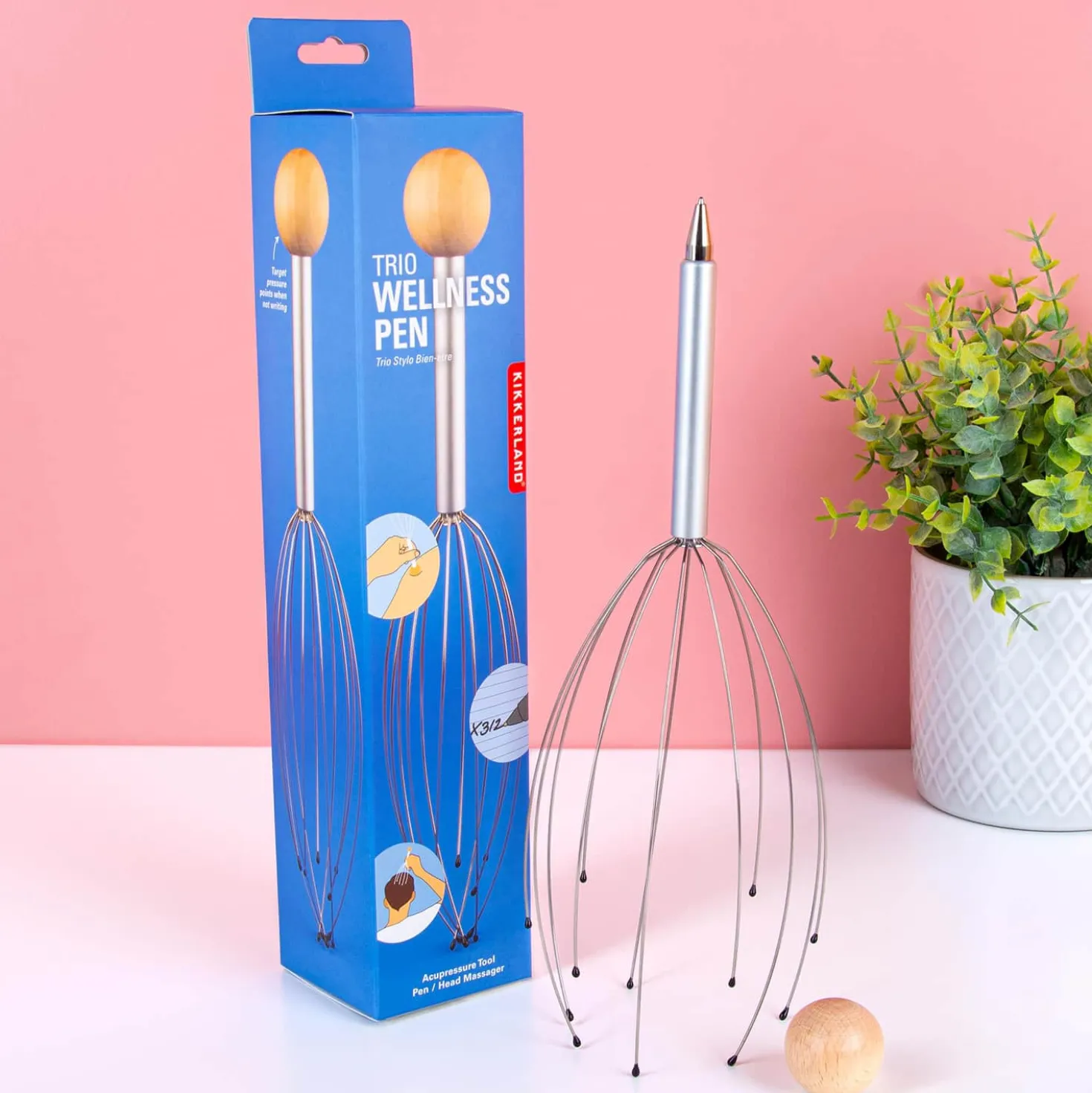 Hoofdmassagespin pen