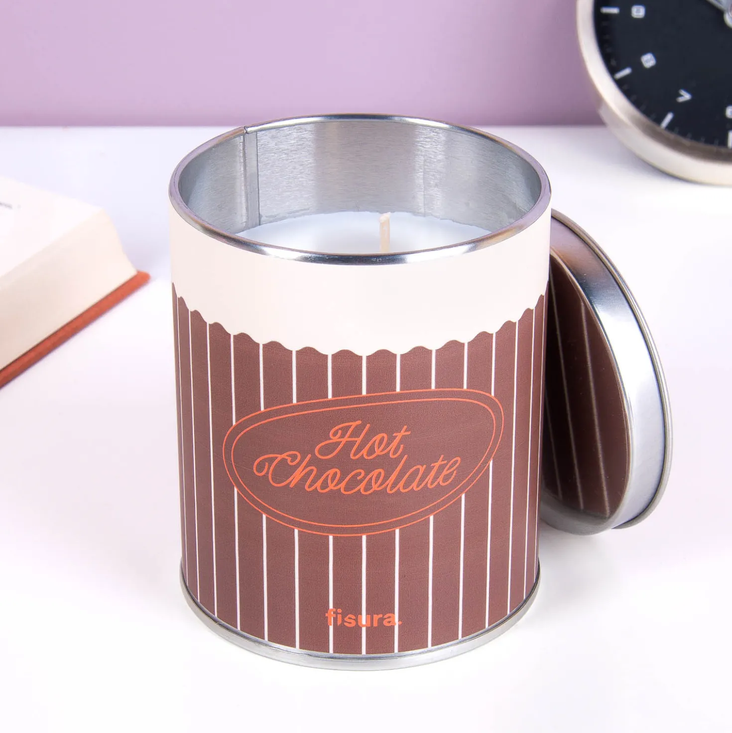 Hot chocolate geurkaars