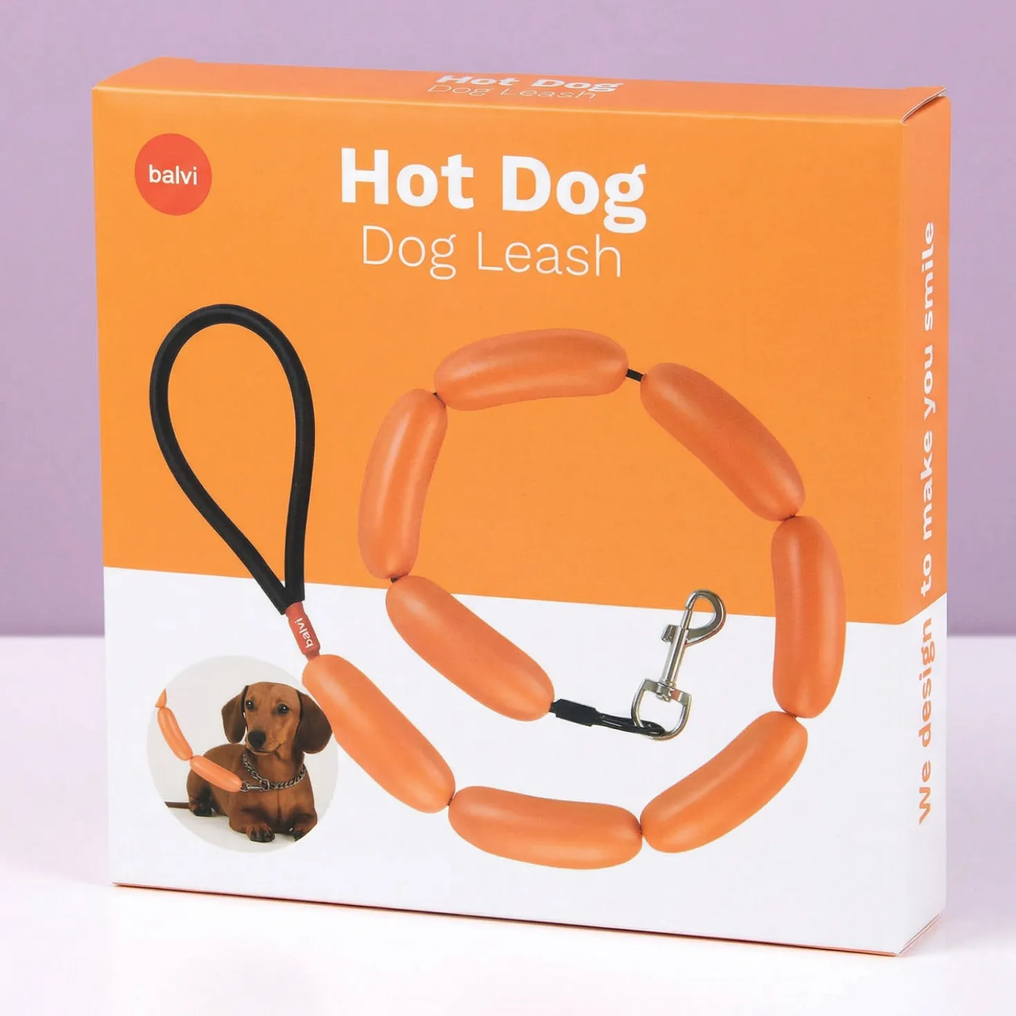 Hotdog hondenriem
