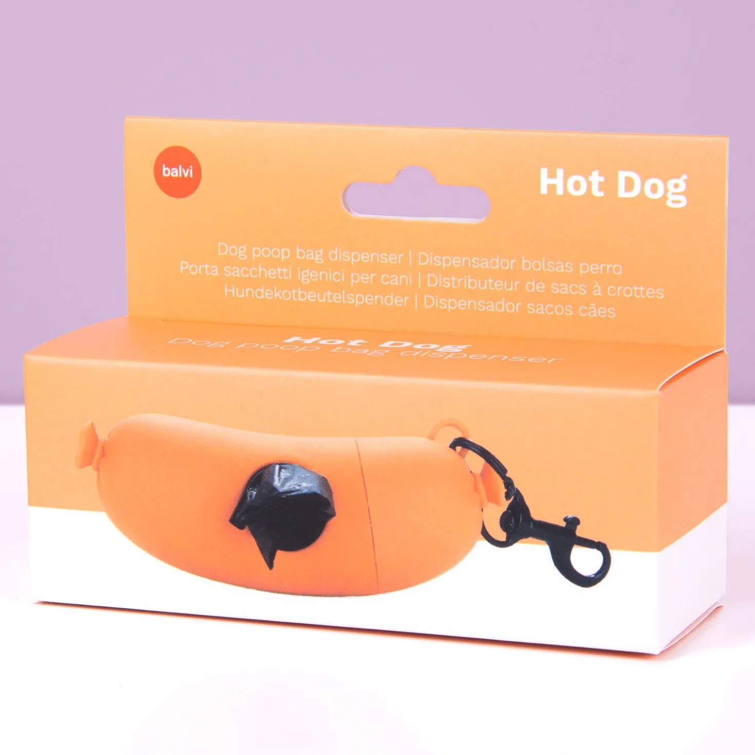 Hotdog poepzakjesdispenser