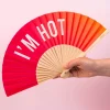 Houten waaier I’m Hot