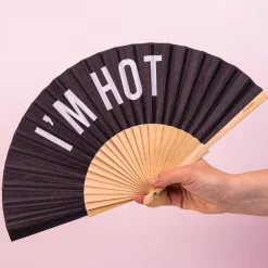 Houten waaier I’m Hot