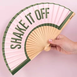 Houten waaier Shake It Off