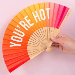 Houten waaier You’re Hot