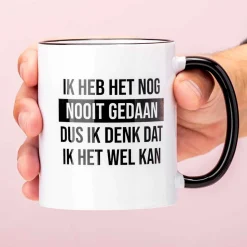 Ik heb het nog nooit gedaan mok