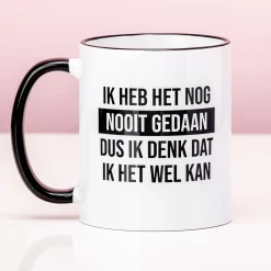 Ik heb het nog nooit gedaan mok