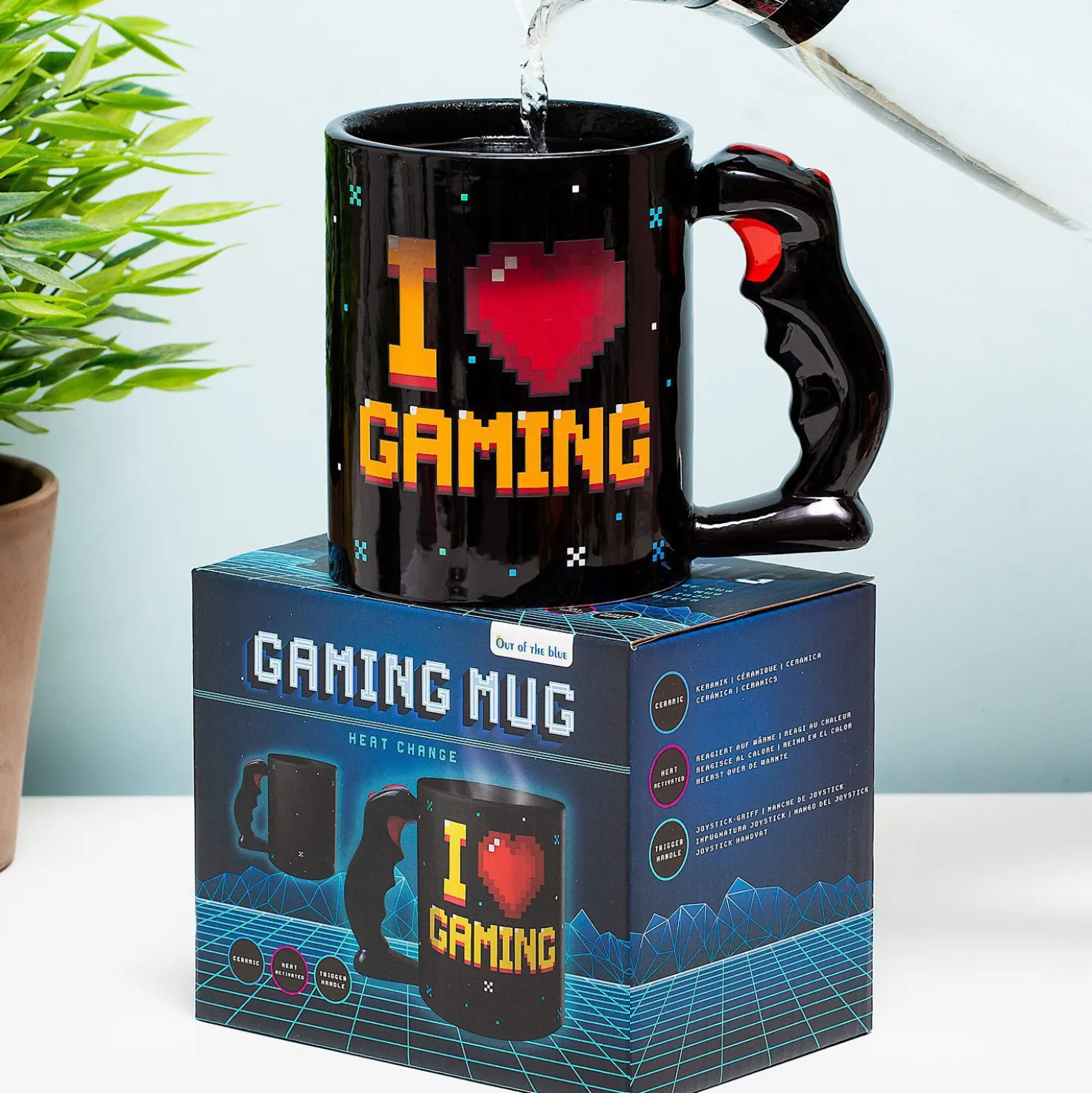 I Love Gaming warmtegevoelige mok