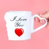 I Love You cadeauset met twee mokken