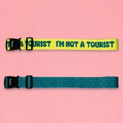 I’m not a tourist kofferriem (set van 2)