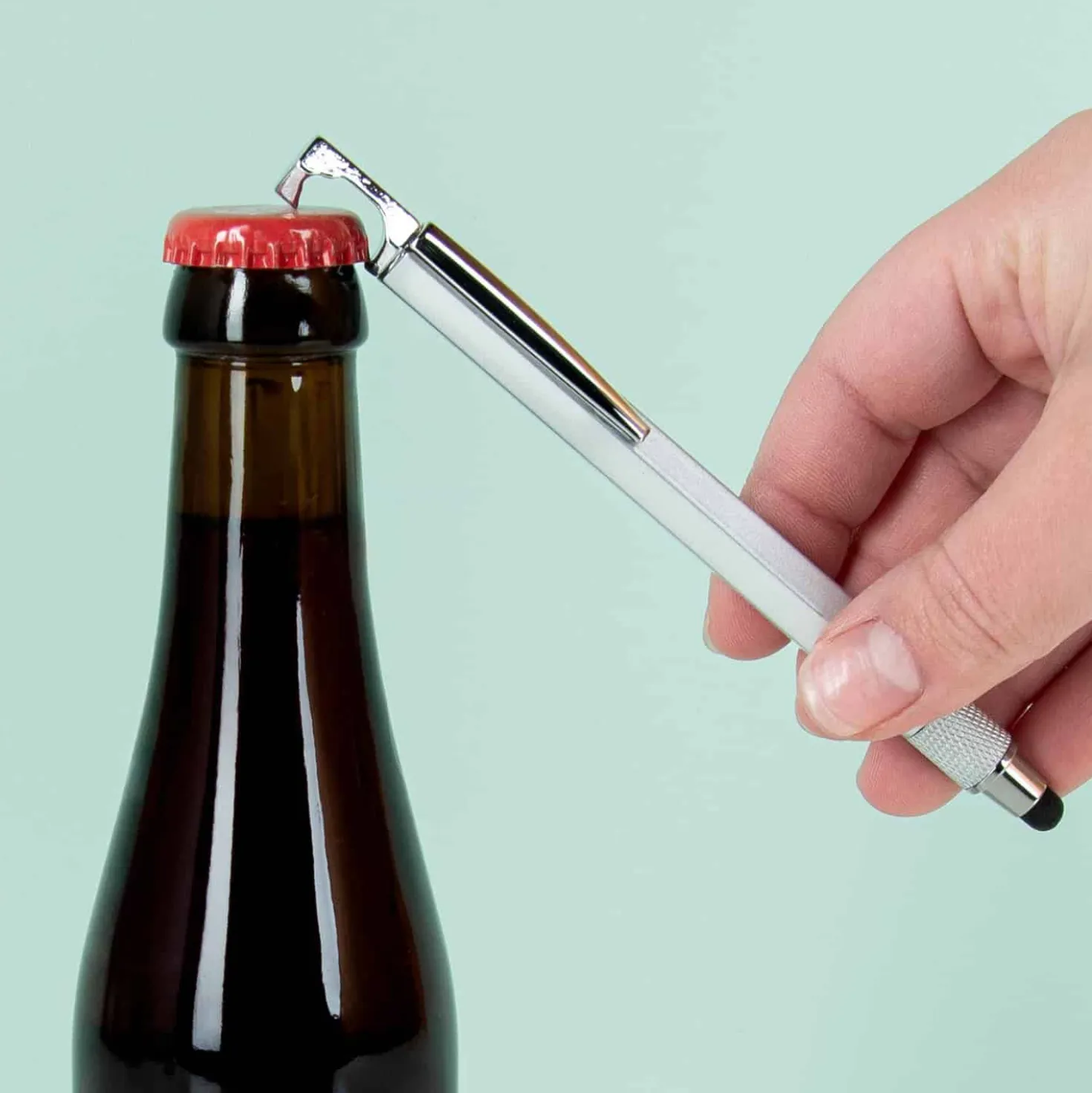 7-in-1 multitool pen met flesopener