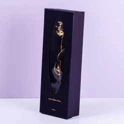 24 karaat gouden roos