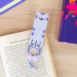 Kat leeslampje en boekenlegger