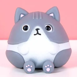 Kat stressbal met uitpuilende ogen