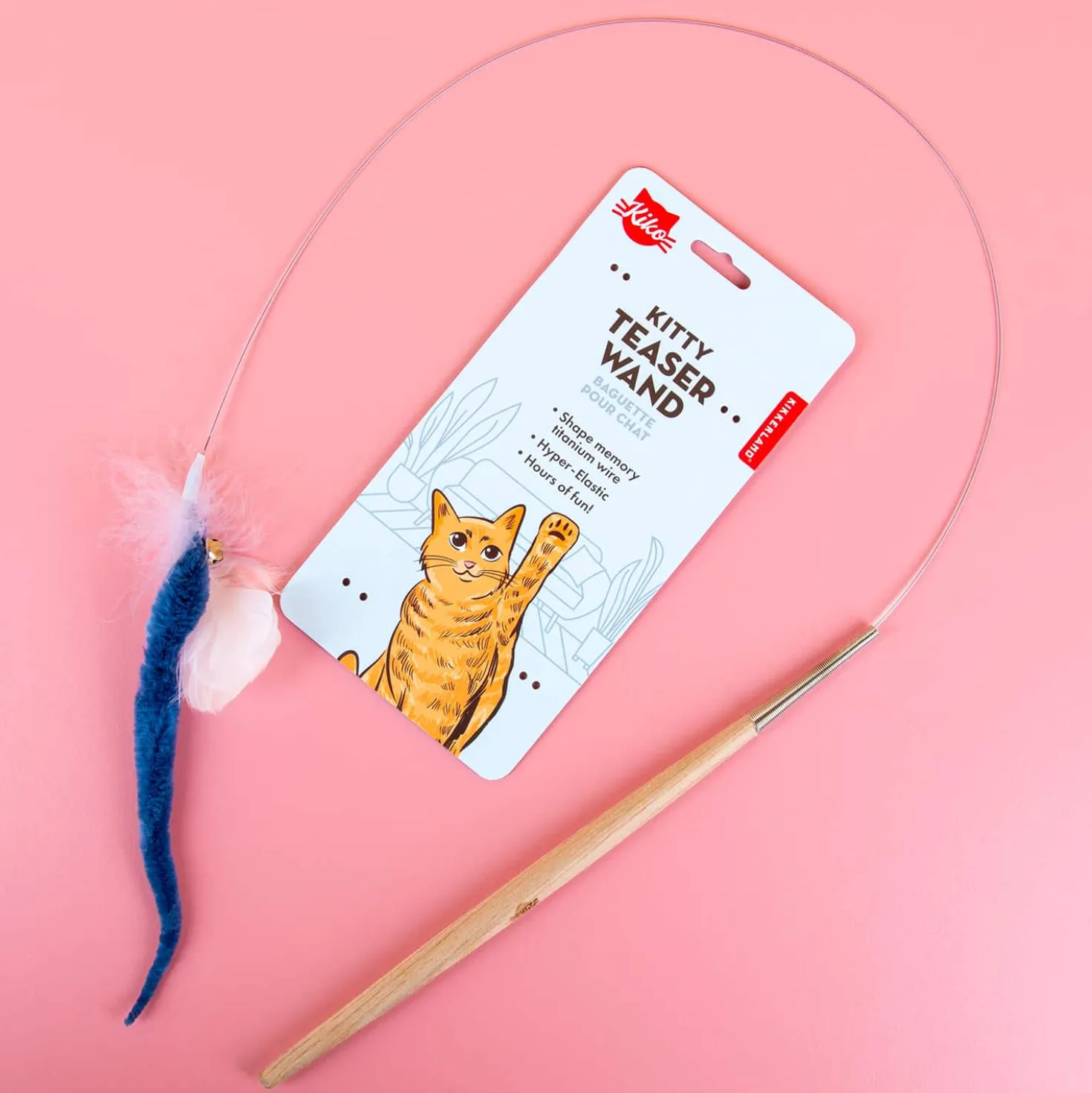 Kattenspeeltje met handvat