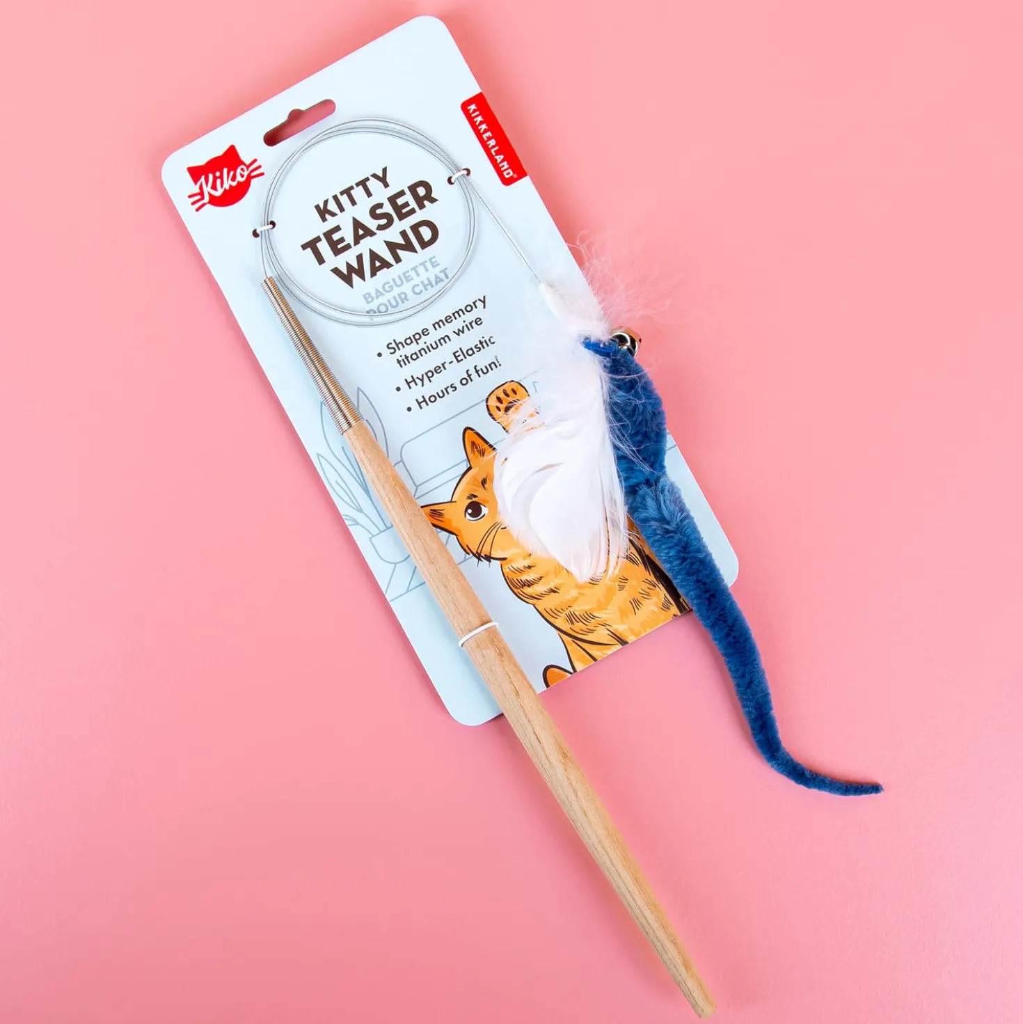 Kattenspeeltje met handvat