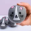 Kat wasdrogerballen (set van 4)