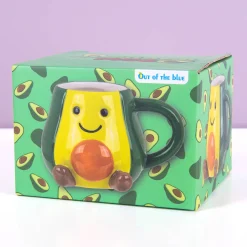 Kawaii avocado mok