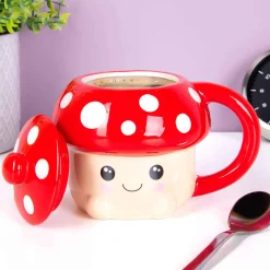 Kawaii paddenstoel mok