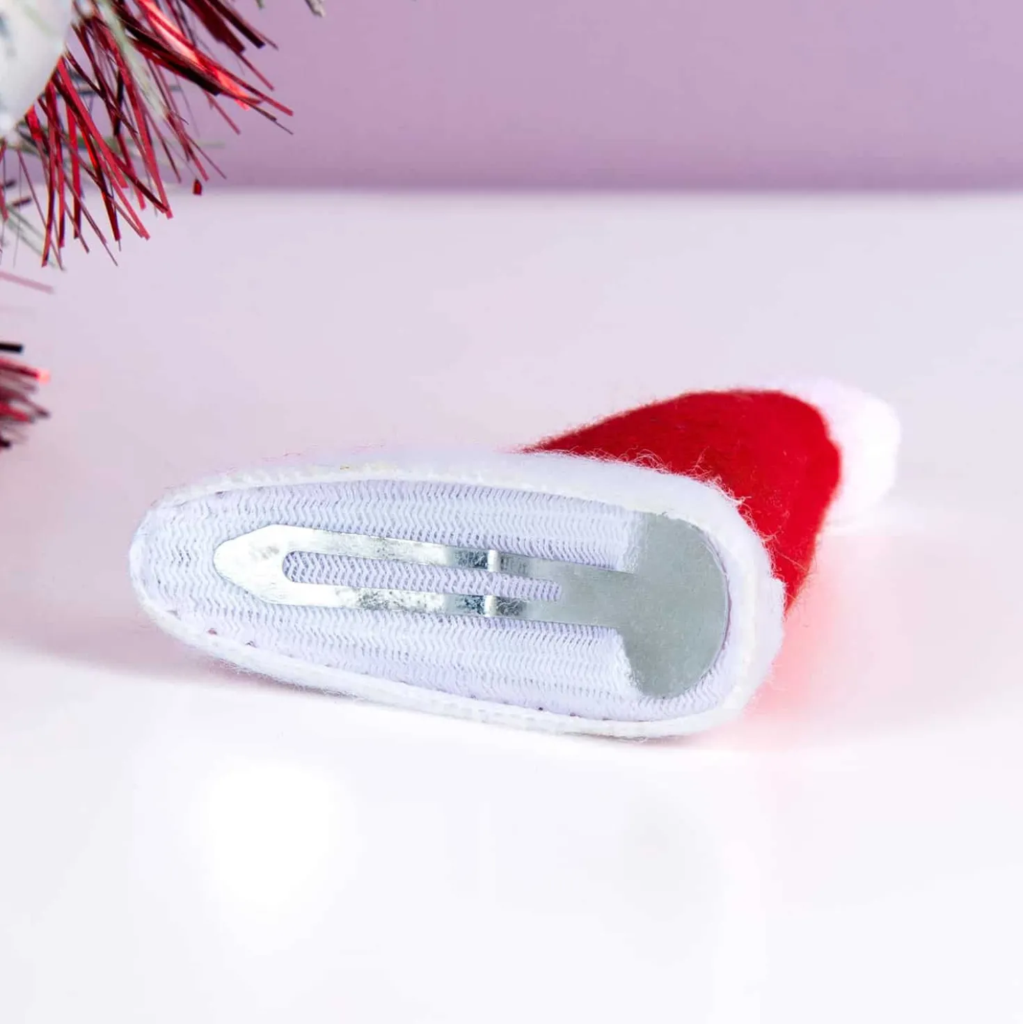 Kerstmuts haarclip