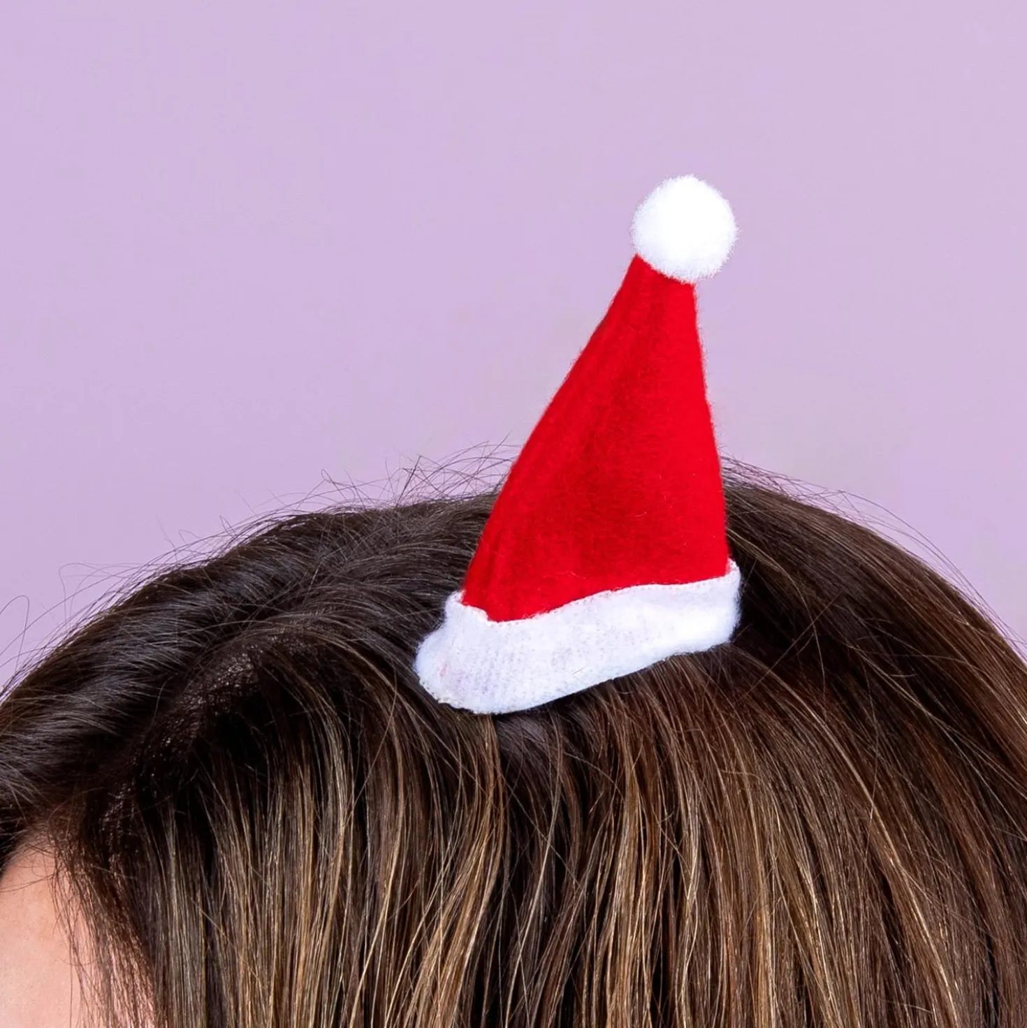 Kerstmuts haarclip