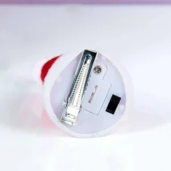 Kerstmuts haarclip met ledverlichting