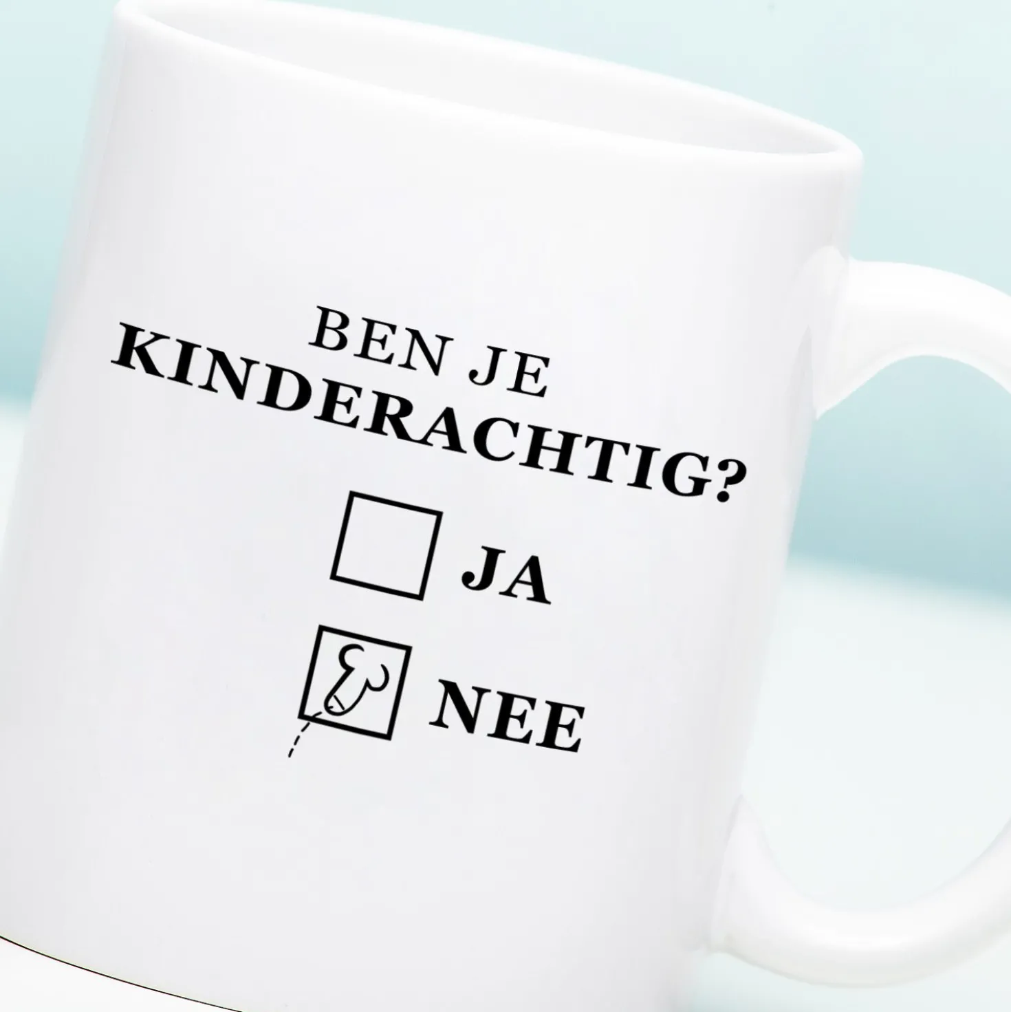 Kinderachtig mok