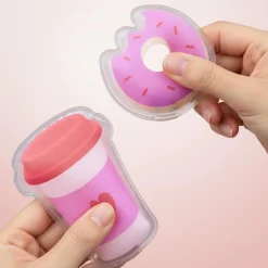 Koffie en donut handverwarmers (set van 2)