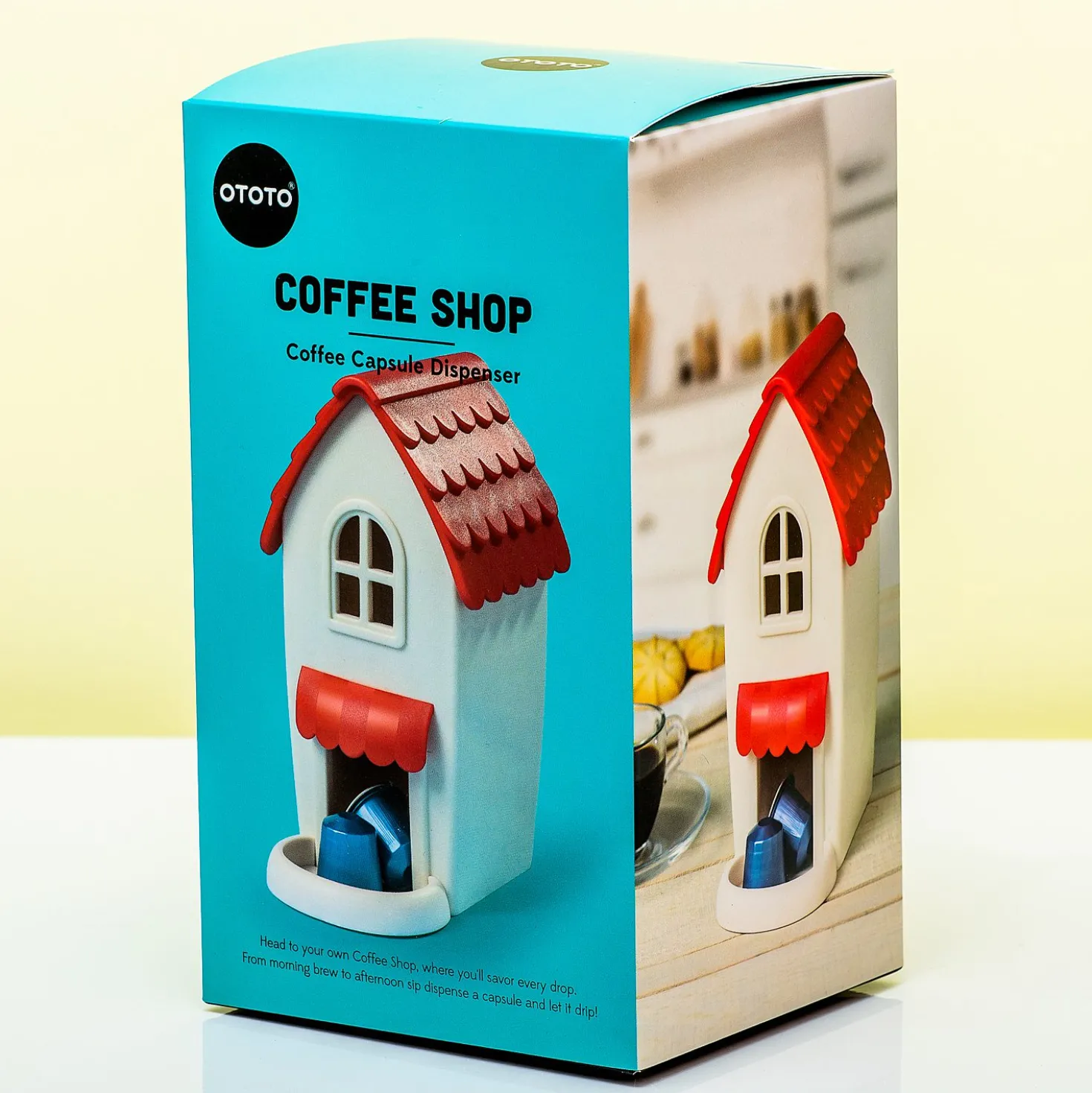 Koffieshop koffiecupdispenser