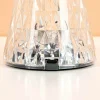 Kristallook ledlamp met gekleurde verlichting