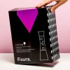 Lavalamp koper met roze lava