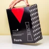 Lavalamp zilver met paarse vloeistof en rode lava