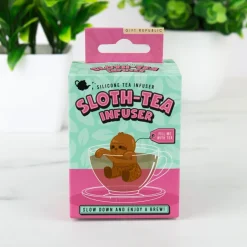 Luiaard tea infuser