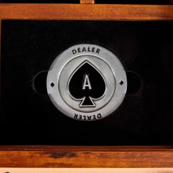 Luxe houten pokerset