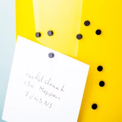 Magneten (set van 10) – Steely zwart