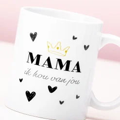 Mama ik hou van jou mok