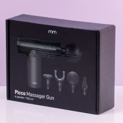 Massage gun met opzetstukken