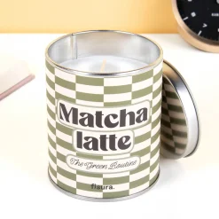 Matcha latte geurkaars
