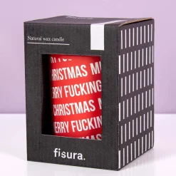 Merry Fucking Christmas kaars