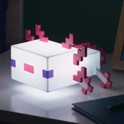 Minecraft Axolotl lamp
