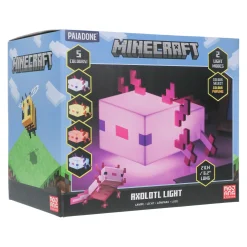 Minecraft Axolotl lamp