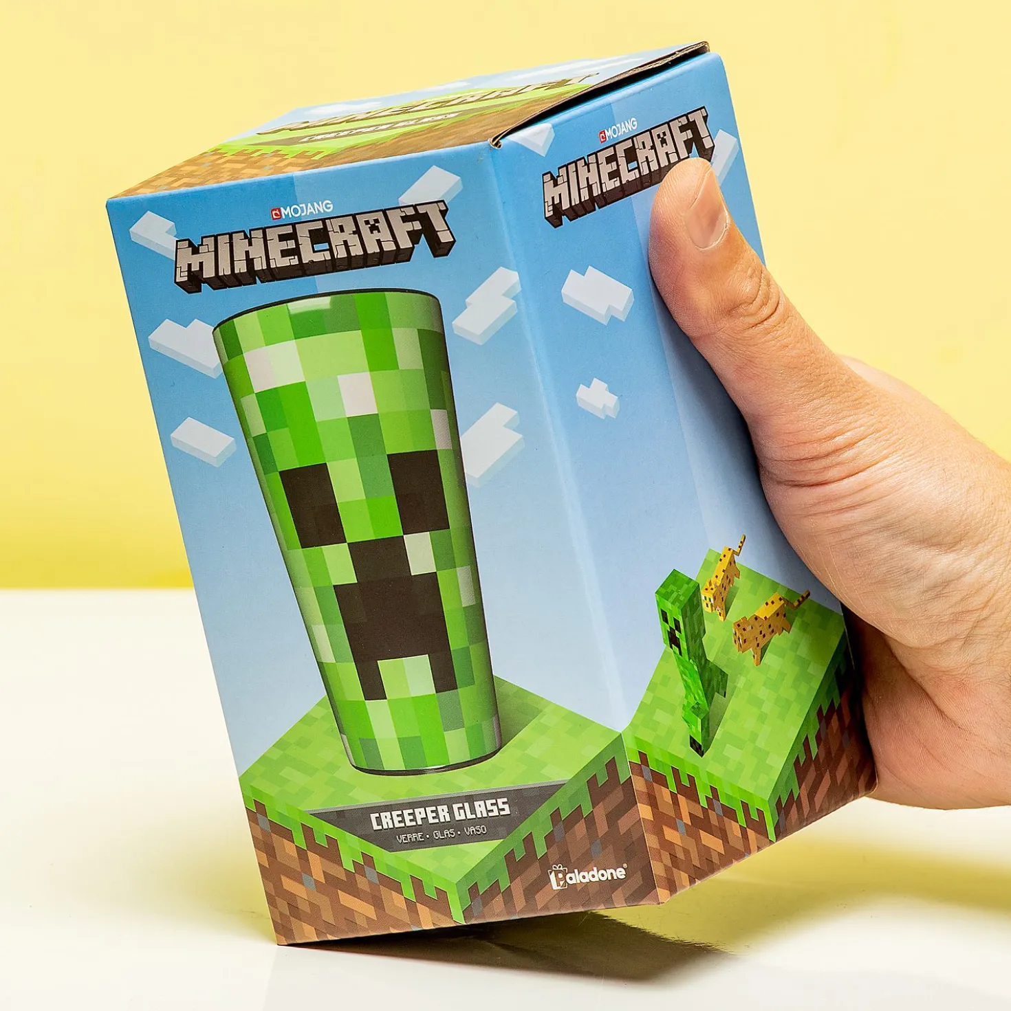 Minecraft Creeper glas