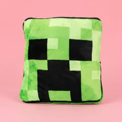 Minecraft Creeper kussen en deken in één